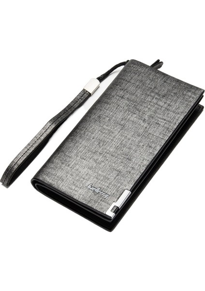 Erkek Uzun Cüzdan Çok Fonksiyonlu Fermuarlı Debriyaj (Yurt Dışından)