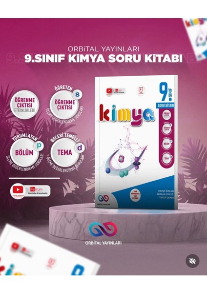 9. Sınıf Kimya Soru Bankası Orbital Yayınları