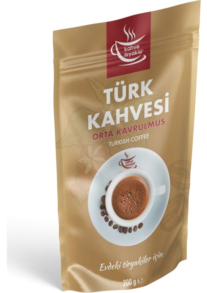 Orta Kavrulmuş Türk Kahvesi 200 gr