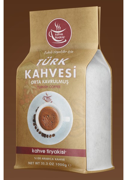 Orta Kavrulmuş Türk Kahvesi 1 kg