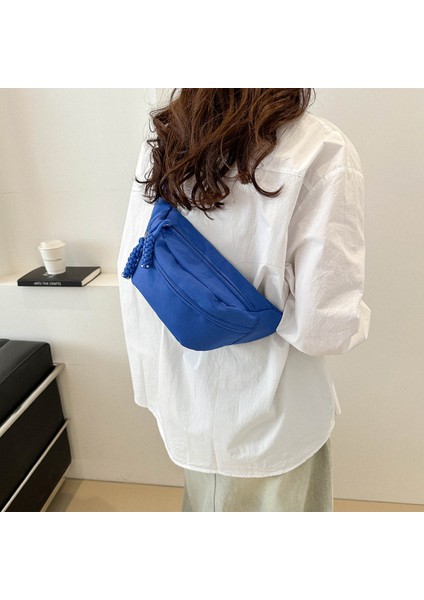 Çapraz Askılı Çanta Taşınabilir Yüksek Kaliteli ve Konforlu Oxford Giyim Kumaşları Modaya Uygun ve Trend Stiller, Açık Mavi (Yurt Dışından) modelleri