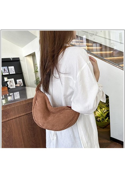 Çapraz Askılı Çanta Taşınabilir Rahat Naylon Kumaş , Yeşil (Yurt Dışından) modelleri