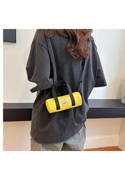 Çapraz Askılı Çanta Taşınabilir Yüksek Yoğunluklu Naylon Kumaş Mükemmel Işçılik ve Şık Stil, Siyah (Yurt Dışından) modelleri