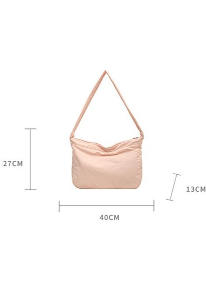 Çapraz Askılı Çanta Taşınabilir Yüksek Kaliteli Aşınmaya Dayanıklı Naylon Kumaş Sade Stil, Haki (Yurt Dışından) fiyatları