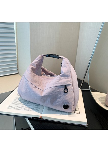 Çapraz Askılı Çanta Taşınabilir Naylon Malzeme Iyi Depolama Özelliklerine Sahiptir, Mor (Yurt Dışından)