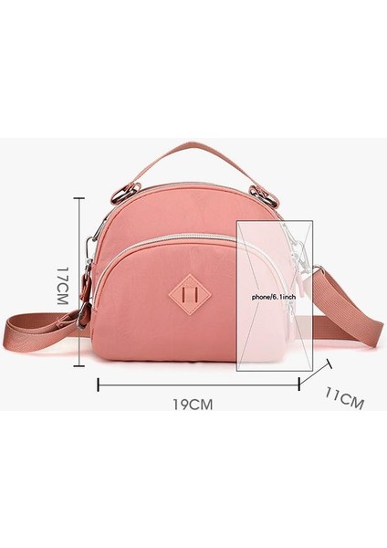 Çapraz Askılı Çanta Taşınabilir Yüksek Kaliteli Naylon Kumaş Rahat ve Nefes Alabilir, Gri (Yurt Dışından) fiyatları