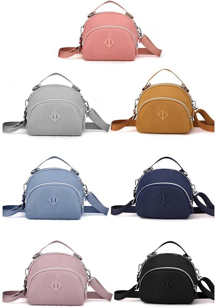 Çapraz Askılı Çanta Taşınabilir Yüksek Kaliteli Naylon Kumaş Rahat ve Nefes Alabilir, Gri (Yurt Dışından) modelleri