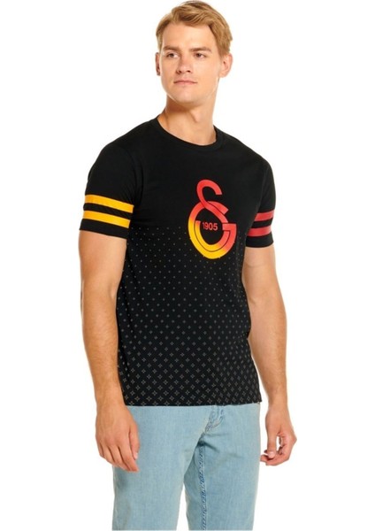 Logo Baskılı Siyah T-Shirt + Gs Atkı Hediyelik Set Özel Tasarım Ahşap Kutulu indirimleri