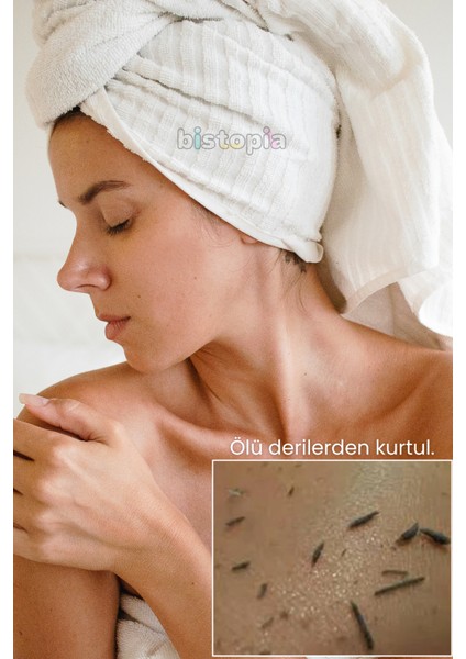 Banyo Duş Kesesi Peeling Eldiveni Doğal Bakım İpek Kadın ve Erkek