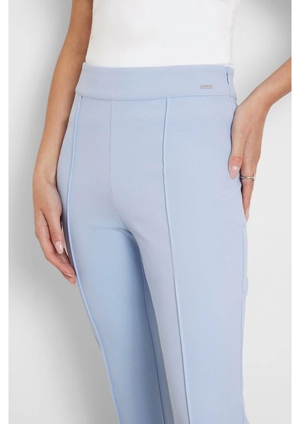 Kadın Yüksek Bel Flare Jean Pantolon