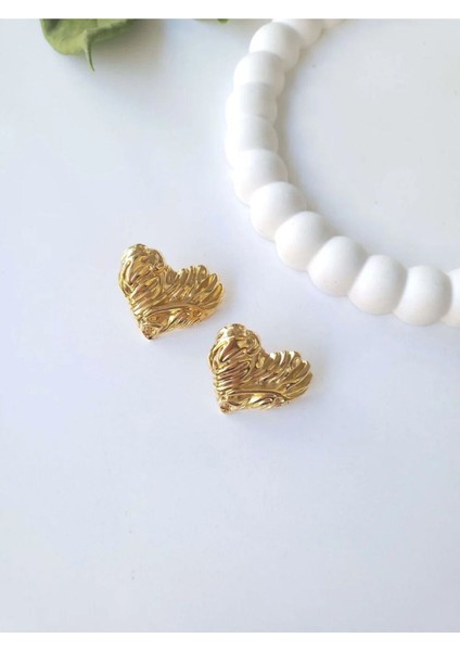 Çelik Gold Fashion Kalp Kadın Küpe fiyatları