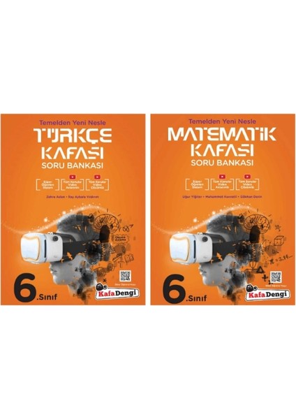Karekök Yayınları 6. Sınıf Türkçe + Matematik Kafası Soru Bankası
