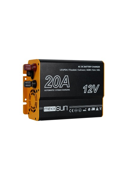 Ac-Dc Akü Şarj Cihazı 12V-20A