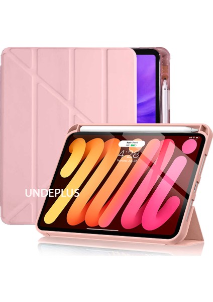 Apple iPad Pro 11 Inç M4 2024 Kılıf Kalem Şarj Bölmeli Case A2836 A2837 A3006