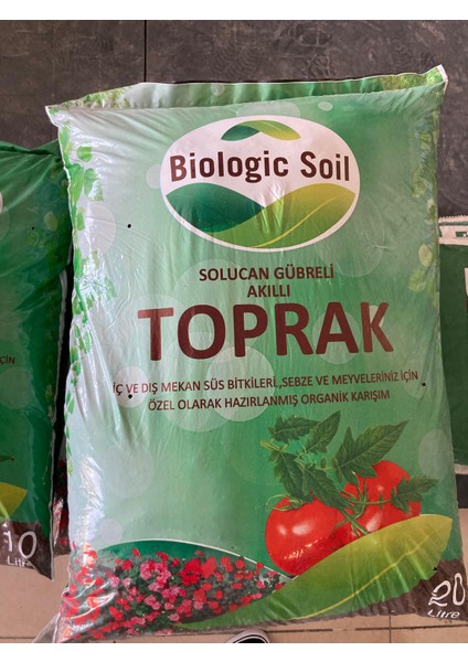 Solucan Gübreli Akıllı Toprak 20 Litre