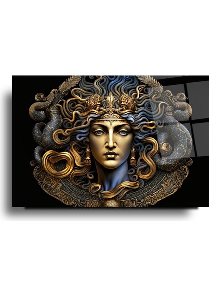 Medusa Cam Tablo | Hediyelik, Dekoratif, Ofis, Mutfak