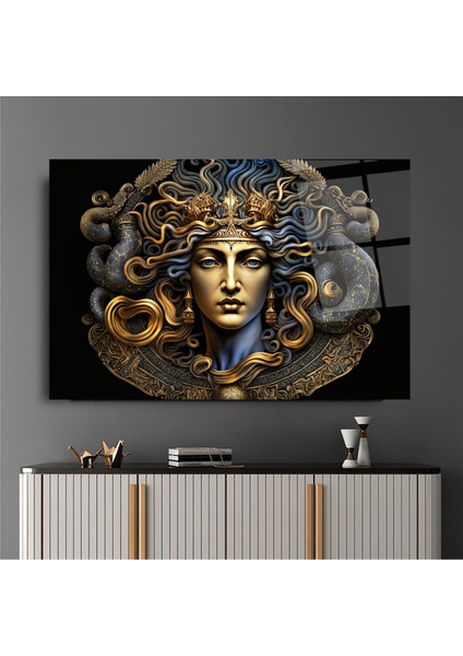 Medusa Cam Tablo | Hediyelik, Dekoratif, Ofis, Mutfak