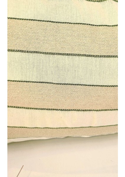 Bohem Fırfırlı Keten Çizgili Kırlent fiyatları