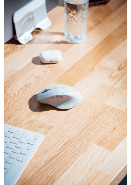 SM-BT21 Beyaz 2in1 Bluetooth ve Wireless 2.4ghz USB Kablosuz Mouse Ofis Mouse Sessiz Mouse