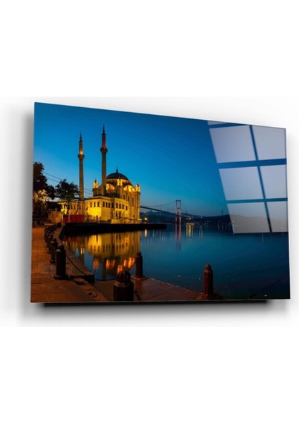 Istanbul Manzarası Cam Tablo | Dekoratif, Ofis, Mutfak