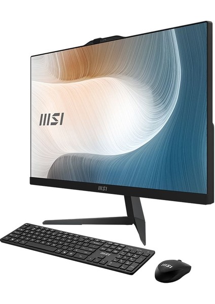 Msı Modern AM242 12M-636XTR I5-1235U 64GB Ram 1tb SSD 23.8 Fhd IPS WİNDOWS11PRO Allınone Bilgisayar W12M-636XTR43+ZETTAUSBBELLEK