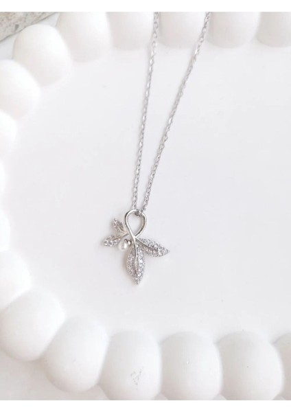 Çelik Gold Incili Yaprak Kadın Kolye fiyatları