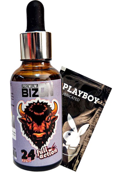 Erkeklere Full Action Damla + Lubricated