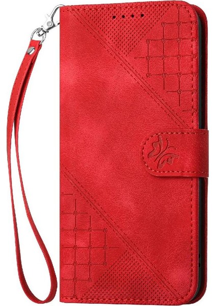 Ayrılabilir El ile Samsung Galaxy M34 ve Kredi Kartı Yuvası Için Flip Case (Yurt Dışından)