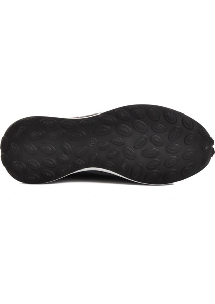 7539 Siyah-Beyaz Slip-On Kadın Sneaker