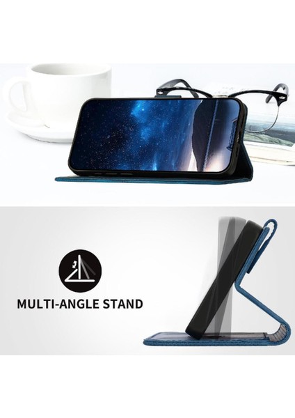 Samsung Galaxy J4 2018 Yüksek Kalite Deri Telefon Kılıfı Için Flip Case ile (Yurt Dışından)