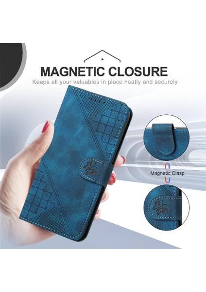 Samsung Galaxy J4 2018 Yüksek Kalite Deri Telefon Kılıfı Için Flip Case ile (Yurt Dışından)