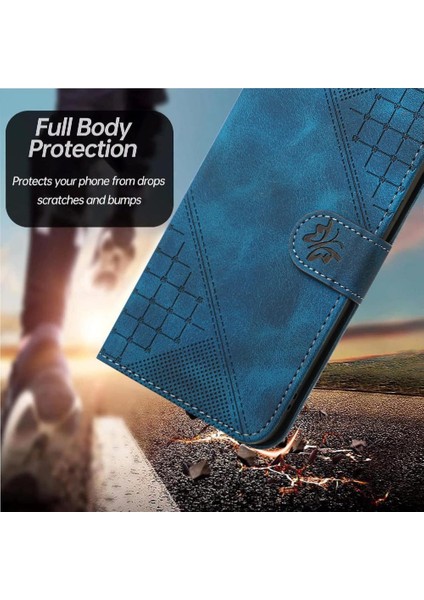 Samsung Galaxy J4 2018 Yüksek Kalite Deri Telefon Kılıfı Için Flip Case ile (Yurt Dışından)