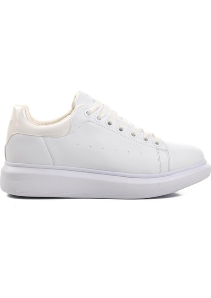 Damascus Geniş Kalıp Beyaz Erkek Sneaker