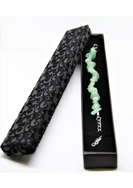 Yeşil Doğal Taş Bileklik, Materyal: Taş, Şık ve Doğal Tasarım fiyatları