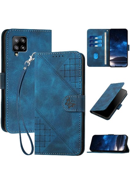 Ayrılabilir El Kayışı ve Kredi ile Samsung Galaxy Galaxy 5g Için Flip Case (Yurt Dışından)