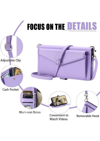 Cüzdan Crossbody Durumda Xiaomi Redmi Için 12 4g Cüzdan Kılıf Kadınlar Için Rfıd (Yurt Dışından) fırsatları