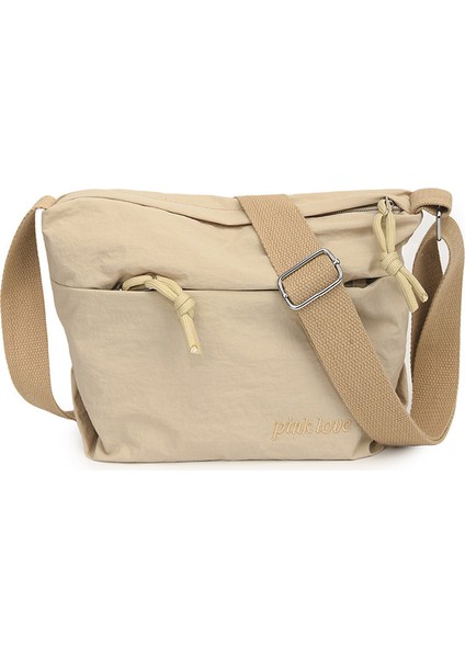 Çapraz Askılı Çanta Taşınabilir Yüksek Kaliteli Rahat Naylon Kumaş Çok Yönlü Stiller, Haki (Yurt Dışından)