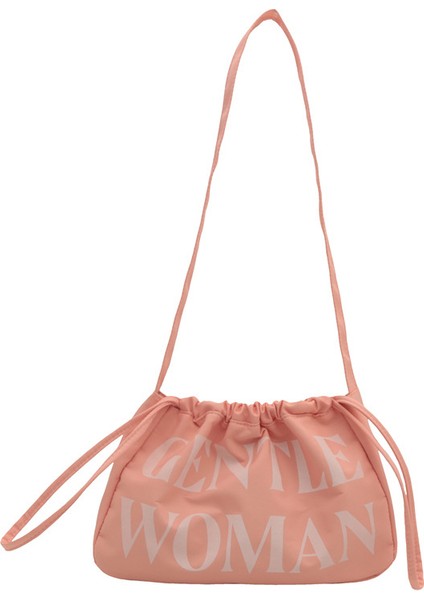 Çapraz Askılı Çanta Taşınabilir Yüksek Yoğunluklu Bakımı Kolay Oxford Kumaş, Pembe (Yurt Dışından)