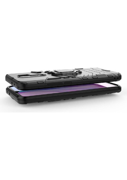 Halka Araba Dağı Kickstand Vaka Xiaomi Redmi 9 Başbakan Darbeye Askeri (Yurt Dışından)