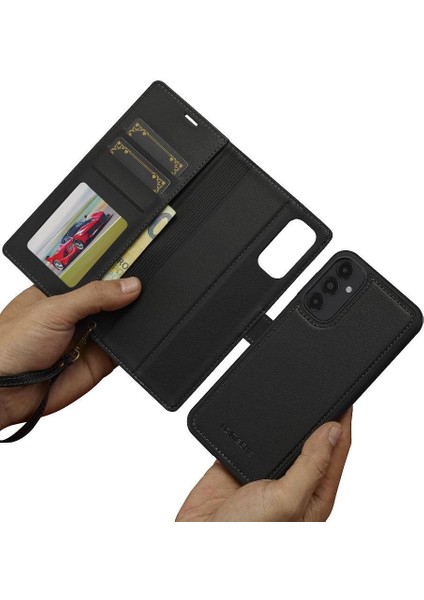 Samsung Galaxy A34 5g Için Flip Case Pu Deri Kickstand Ayrılabilir 2 In 1 (Yurt Dışından) indirimleri