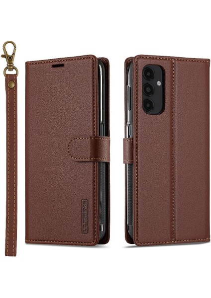 Samsung Galaxy A34 5g Için Flip Case Pu Deri Kickstand Ayrılabilir 2 In 1 (Yurt Dışından)