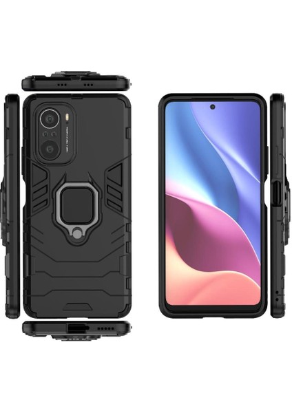 Halka Araç Montaj Kickstand Durumda Xiaomi Mi 11X Pro Kickstand Askeri (Yurt Dışından)