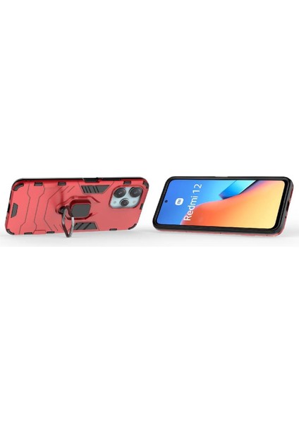 Halka Araba Montaj Kickstand Durumda Xiaomi Redmi Için 12 4g Metal Halka Tutucu (Yurt Dışından) fırsatları