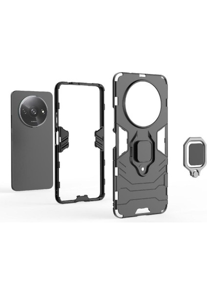 Halka Araba Montaj Kickstand Durumda Xiaomi Redmi A3 Askeri Sınıf Kickstand (Yurt Dışından) fiyatları