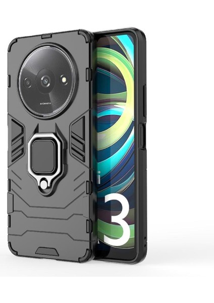 Halka Araba Montaj Kickstand Durumda Xiaomi Redmi A3 Askeri Sınıf Kickstand (Yurt Dışından) fırsatları