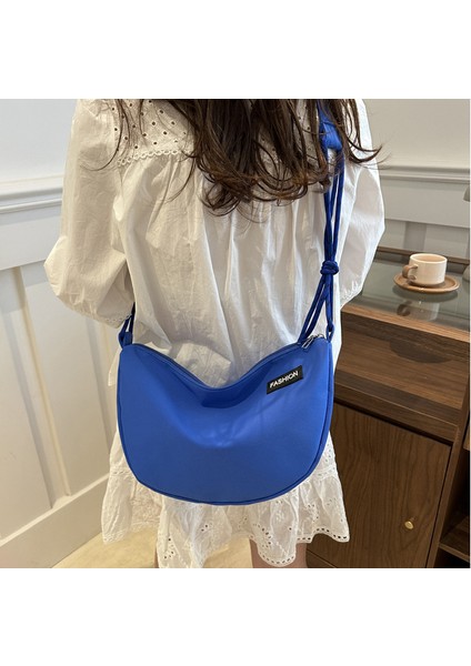 Çapraz Askılı Çanta Taşınabilir Yüksek Yoğunluklu Aşınmaya Dayanıklı Oxford Kumaş, Mavi (Yurt Dışından) modelleri