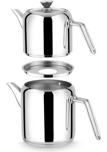 Rüya Ideal Boy Çelik Çaydanlık Takımı Metal Kulp fiyatları