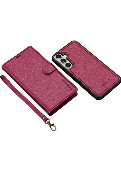 Samsung Galaxy S24 Artı Cüzdan Durumda Bölünmüş Deri Cüzdan 2 1 Için Flip Case (Yurt Dışından) fırsatları