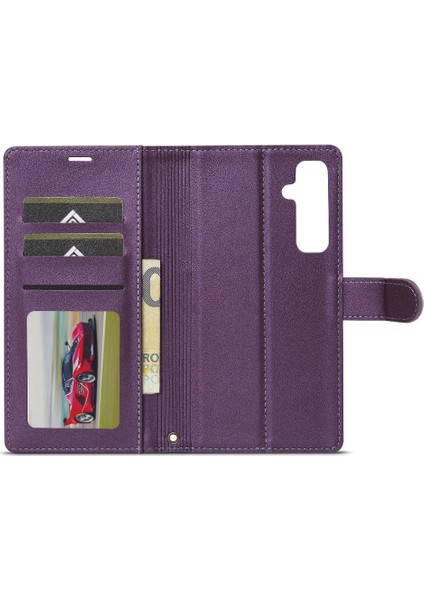 Samsung Galaxy Flip 5g Pu Deri Için Flip Case Ayrılabilir 2 1 Kickstand (Yurt Dışından) modelleri