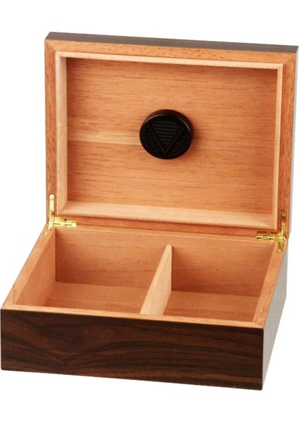 Cedar Alman Humidor Puro Kutusu Kahve 30's
